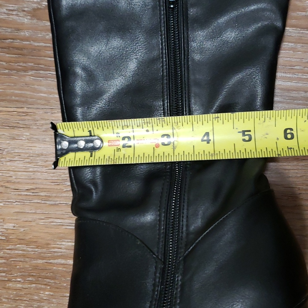 (8.5) Call it Spring Heeled Over-the-Knee Pull On Boots Party Night Out Popstar - Picture 8 of 14